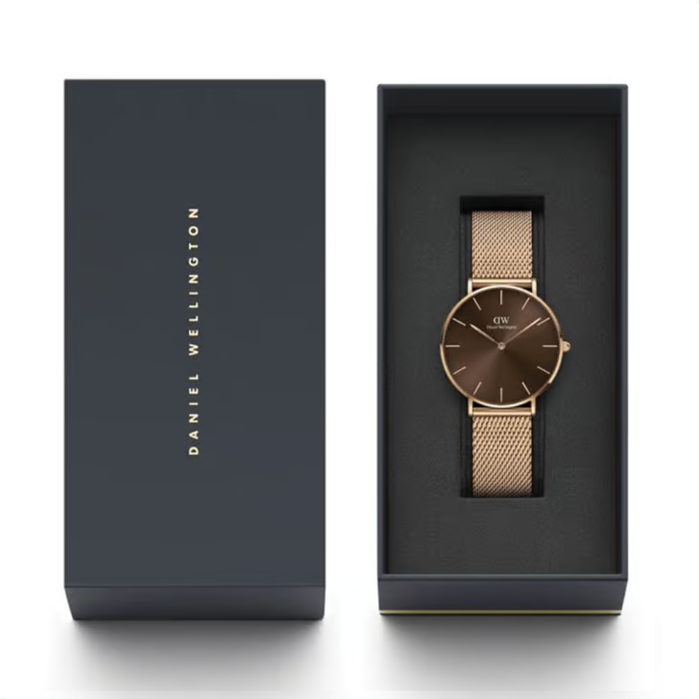Daniel Wellington Petite Brown Unisex Watch DW00100478K