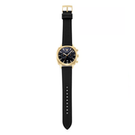 Emporio Armani Black Dial Men's Quartz Analog Leather Watch AR11690