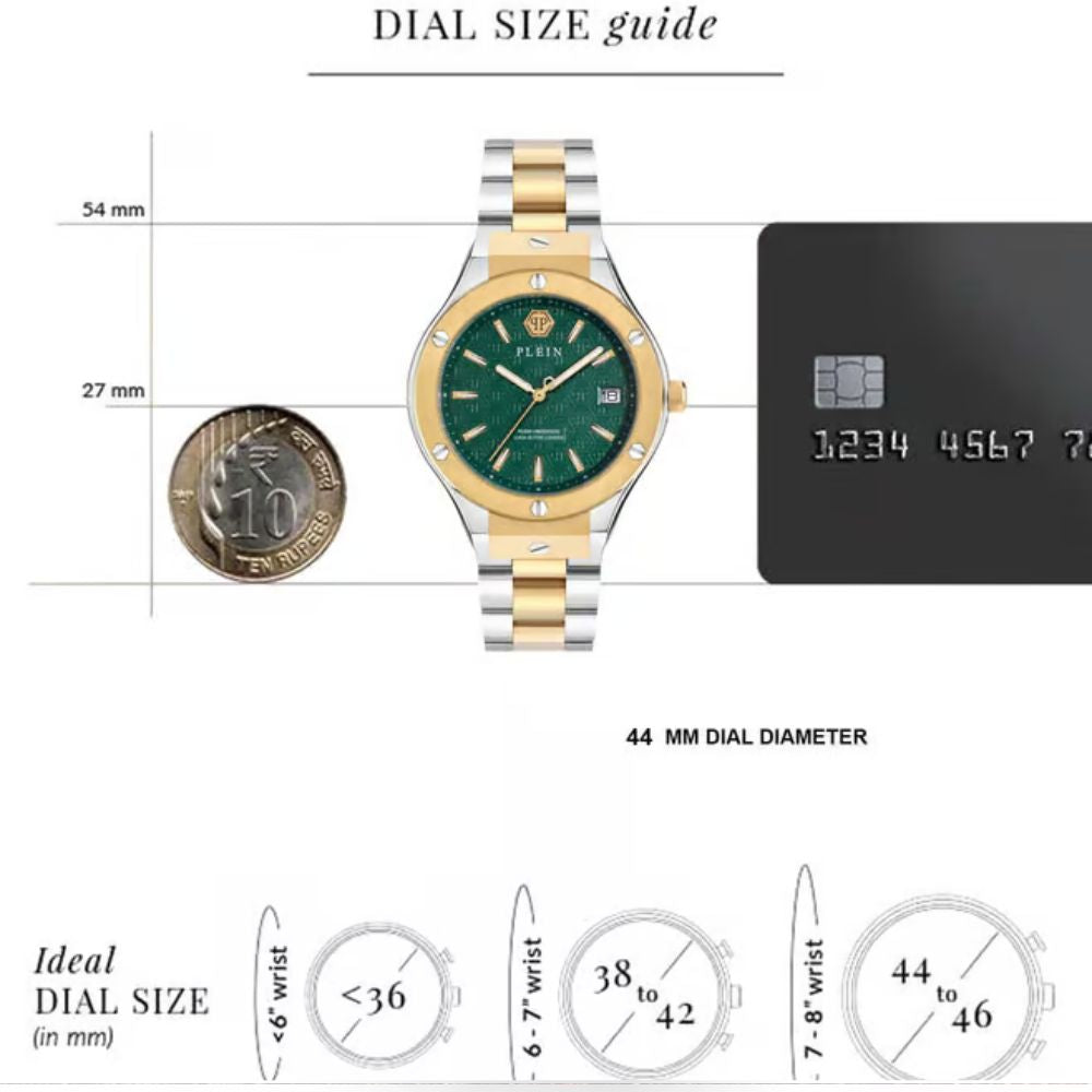 PHILIPP PLEIN Green Dial Men’s Watch PWUFA0525