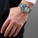 Citizen Zenshin Sky Blue Dial Men's Chronograph Titanium Watch CA4610-85M