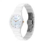 Titan Edge White Women's Watch NT2653KC03