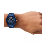 Emporio Armani Blue Dial Men's Ceramic Analog Watch AR70016