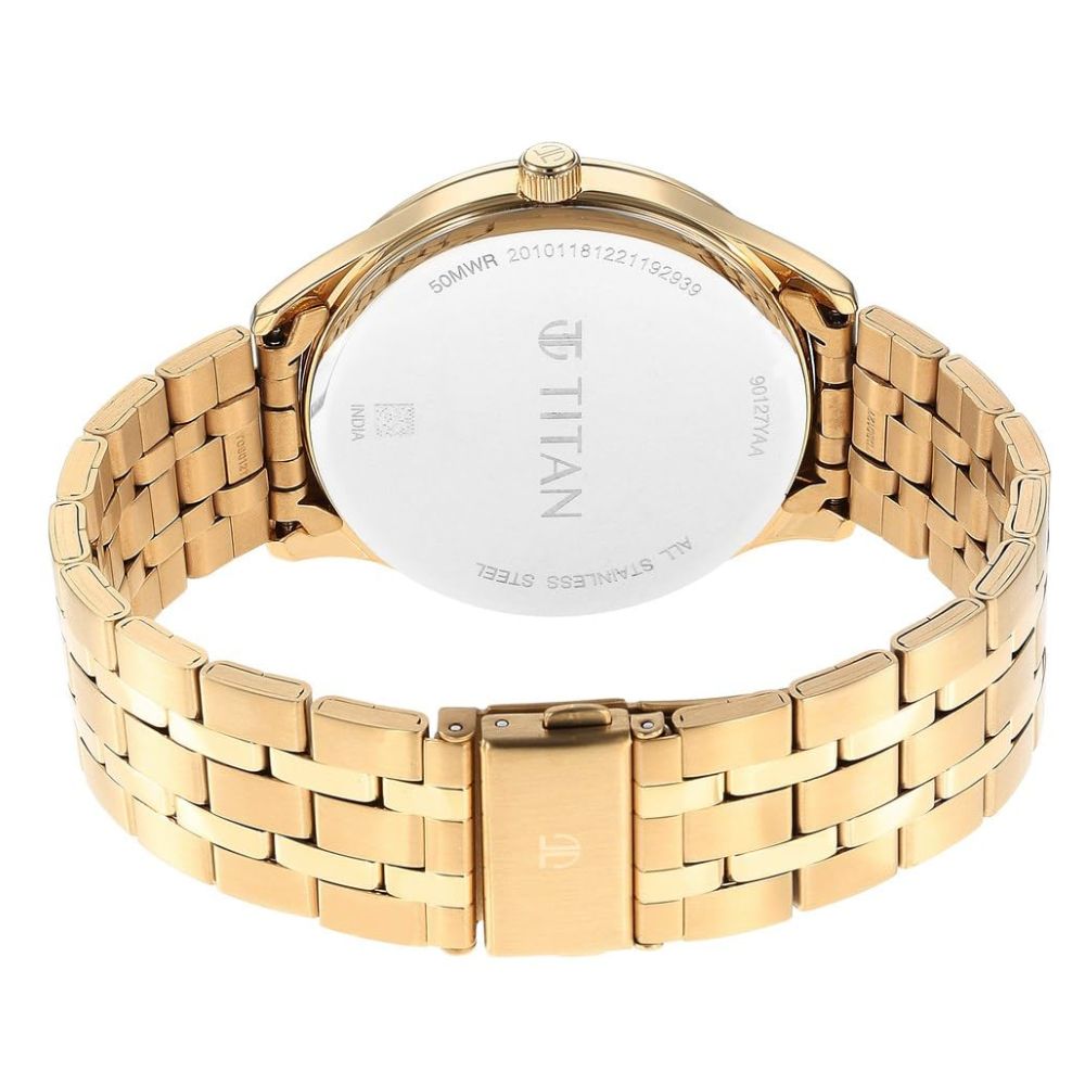 Titan Opulent LII Green Men's Watch NT90127YM03