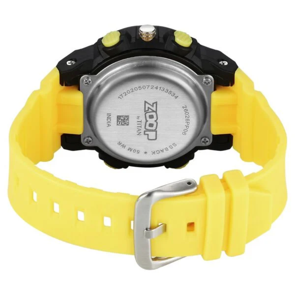 Zoop Analog Digital Black Dial Watch Boys Kids 26026PP06