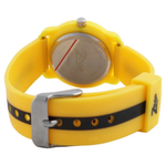 Zoop Yellow Dial Yellow Strap Boys Girls Kids Analog Watch 3025PP03
