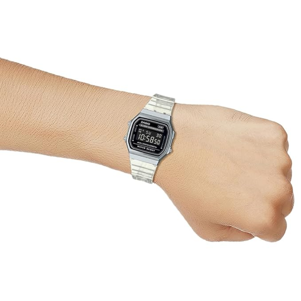 Casio Vintage Black Dial Unisex Digital Watch D306 A168XES-1BDF