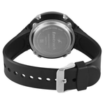 Fastrack StreetStyle Digital Dial Black Polyether Strap Watch For Unisex 68041PP02