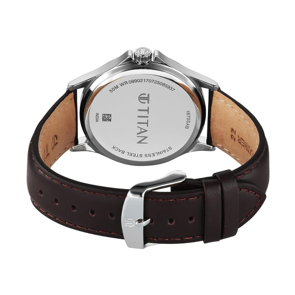 Titan Neo Beige Dial Men's Watch 1870SL11