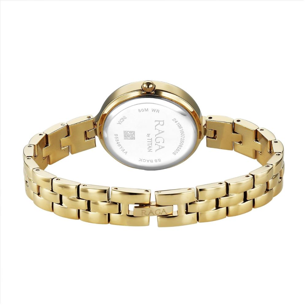 Titan Raga Showstopper 4.0 Rose Gold Women's Watch 95346YM01