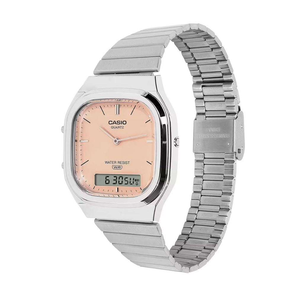 Casio Vintage Orange Unisex Watch D430 - AQ-240E-4A