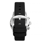 Slazenger Round Silver Dial Men's Silicone Strap Watch SL.09.2535.2.05
