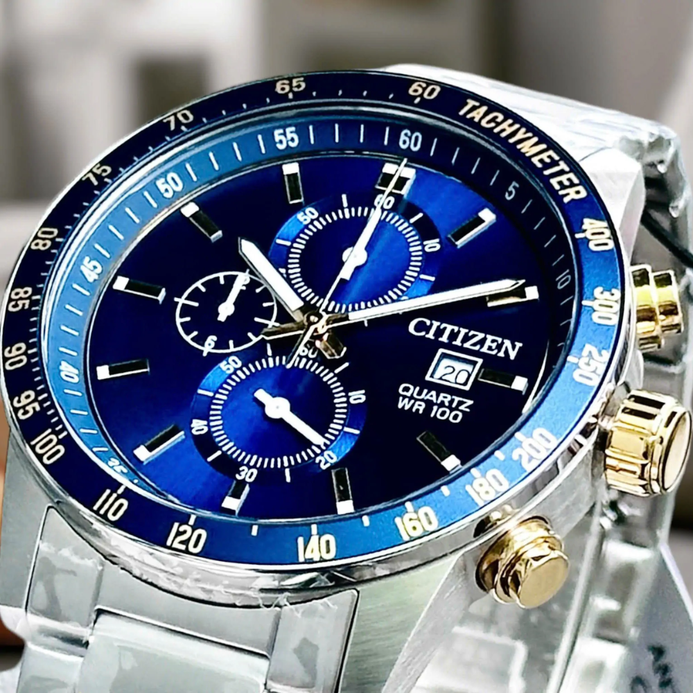 Citizen Quartz Blue Dial Men's Watch AN3684-59L