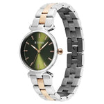 Titan Workday Edit Green Women's Watch 95396KM01