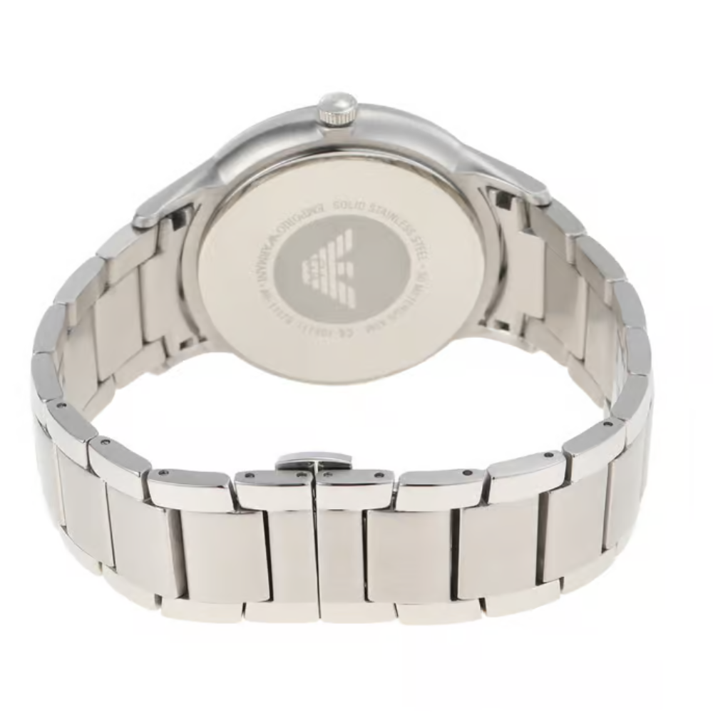 Emporio Armani Renato Men's Quartz Black Dial Analog Watch AR11181