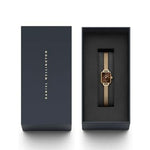 Daniel Wellington Quadro Brown Women's Watch DW00100654K