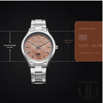 Titan Palette of Colours Orange Dial Men's Watch 10033SM04