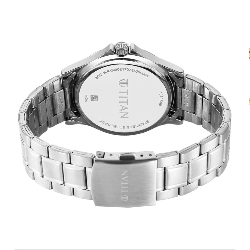 Titan Neo Arabic Ice Blue Men's Watch 1870SM07