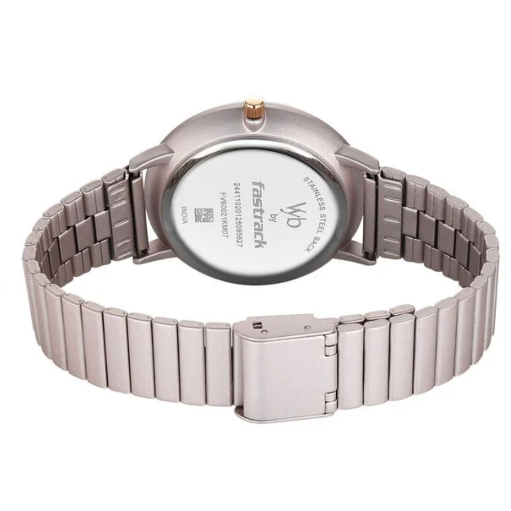 Fastrack Vyb Bliss Sand Dial Girls' Watch FV60021KM07W