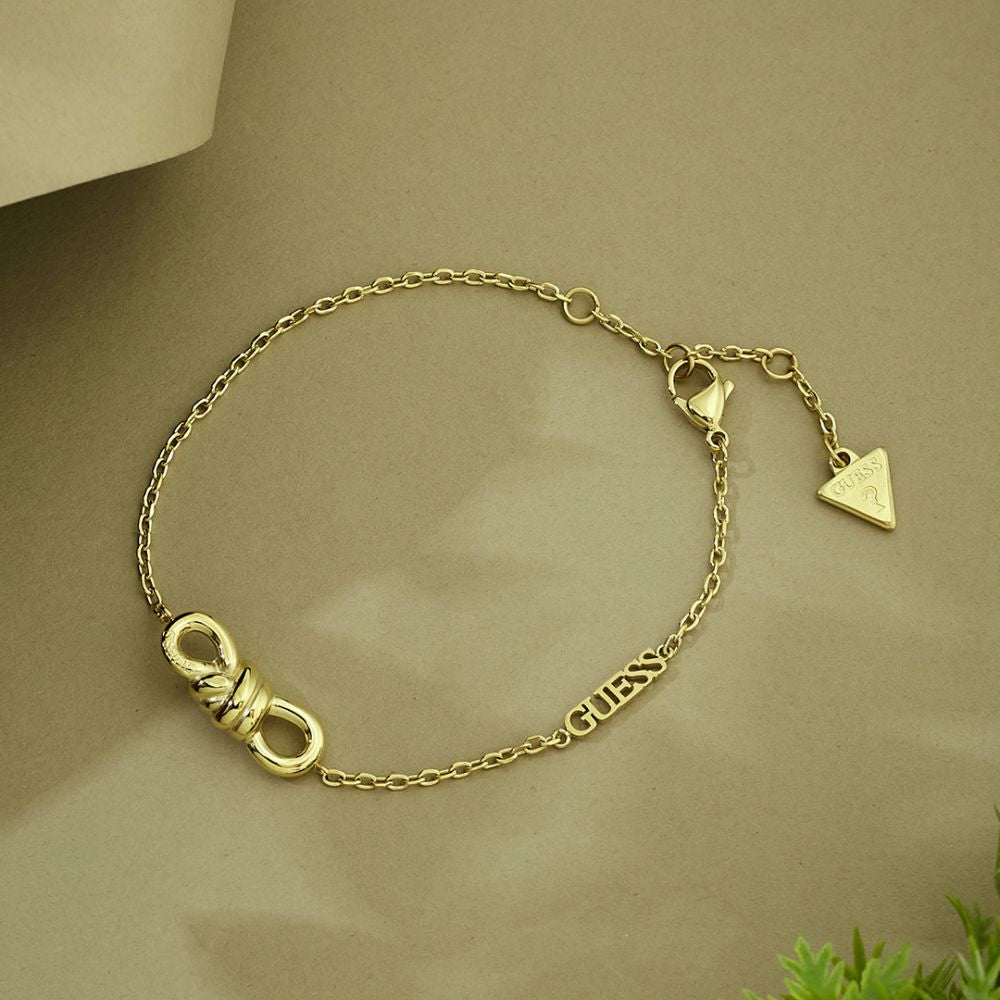 Guess Modern Love Gold Women's Bracelet UBB04011YGL
