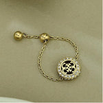 GUESS 4G Crush Gold-Plated Women's Ring UBR04158YG