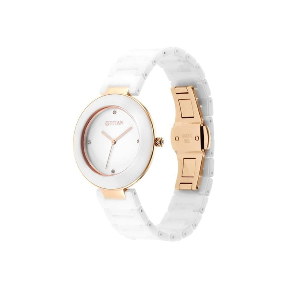 Titan Ceramics Purple Women's Watch NT95189KC01