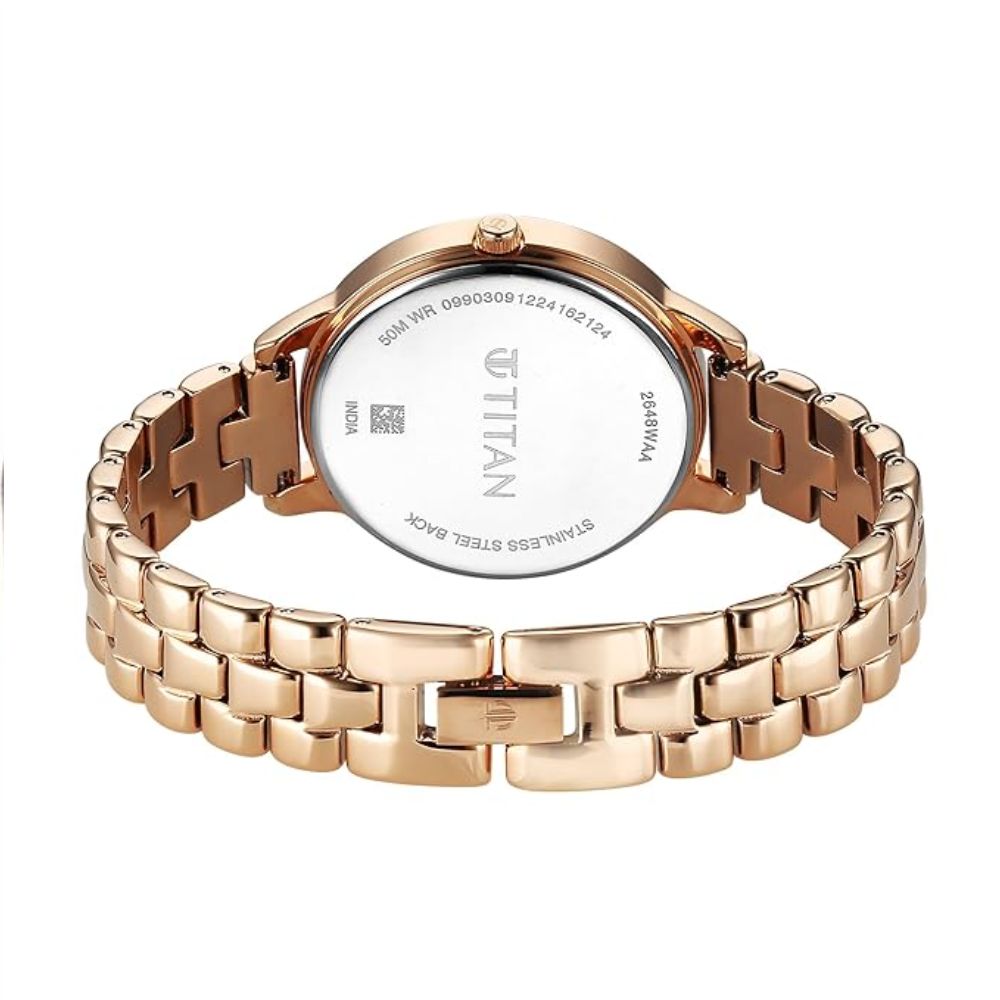 Titan Neo Grey Dial  Women's Watch 2648WM12