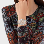 Philipp Plein $Kull Spikes Rose Gold Women's Watch PWADA0624