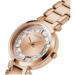 Guess Crystal Clear Rose Gold Women's Watch GW0470L3
