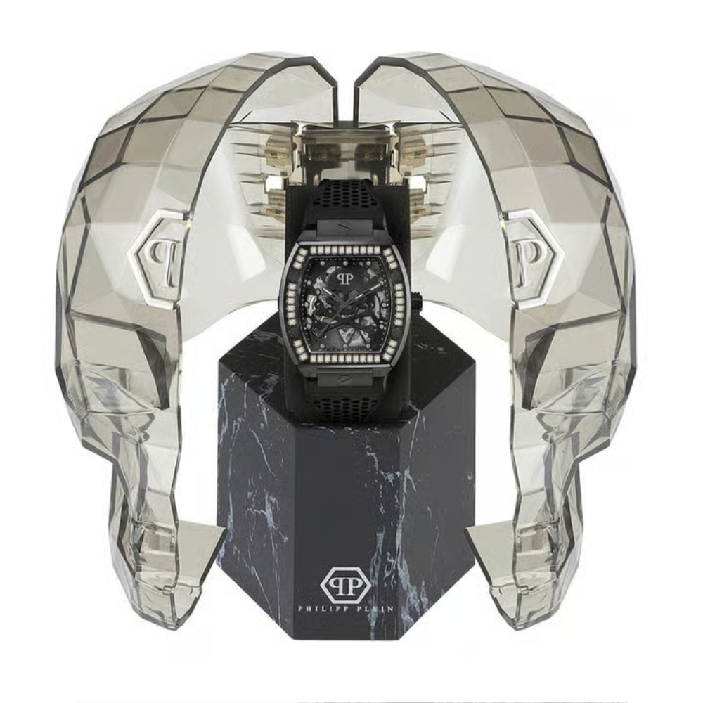 PHILIPP PLEIN The Skeleton Black Men's Watch PWBAA1923