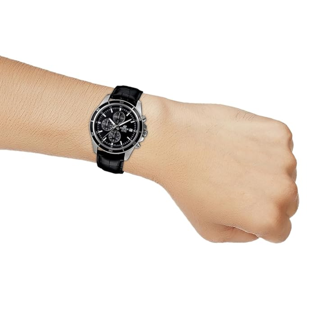 Casio Edifice Black Men Watch EX096 EFR-526L-1AVUDF