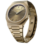 D1 Milano Ultra Thin Gold Dial Men's Watch UTBJ36