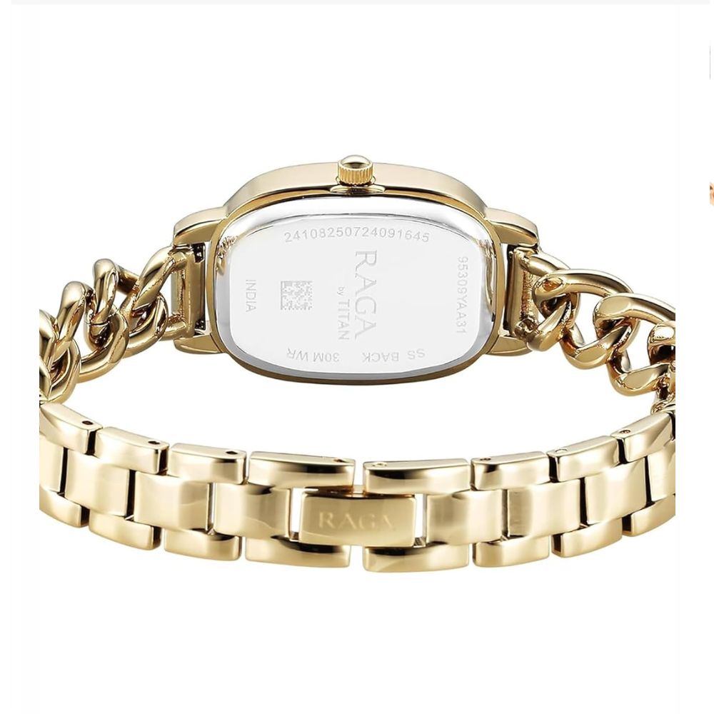 Titan Raga Showstopper 2.0 Silver Women's Watch 95309YM01