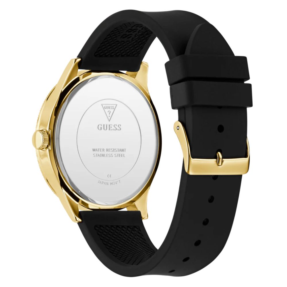 Guess Black & Gold Tone Men Watch GW0887G2