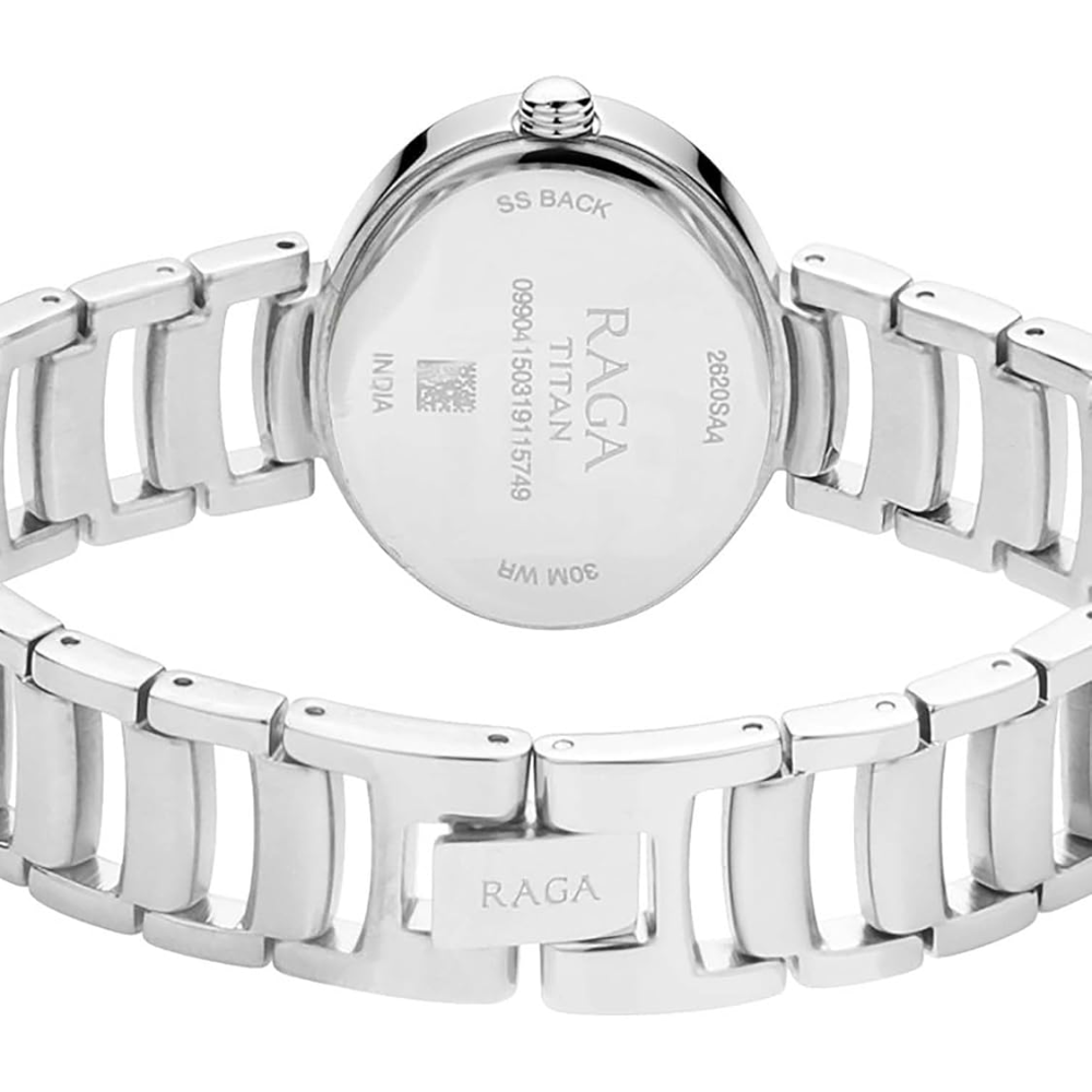 Titan Viva Silver Women's Watch 2620SM01
