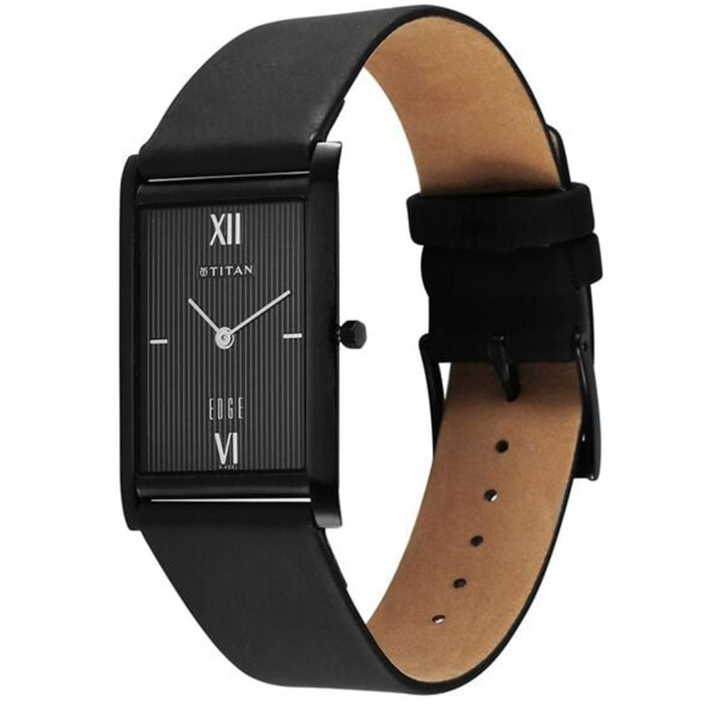 Titan Edge Black Men's Watch 1043NL01