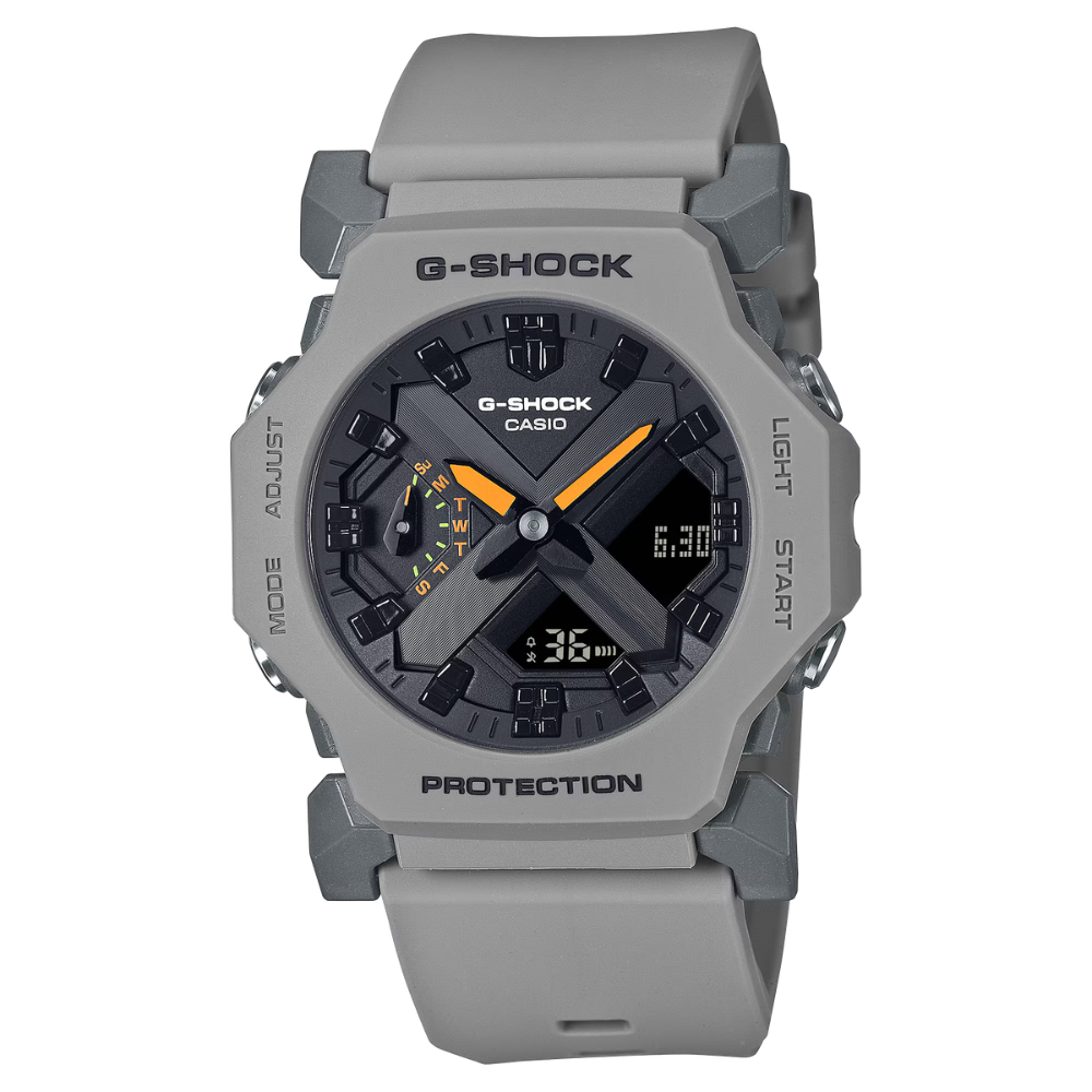 Casio G-Shock Men's Quartz Grey Dial Analog-Digital Resin Watch G1701
