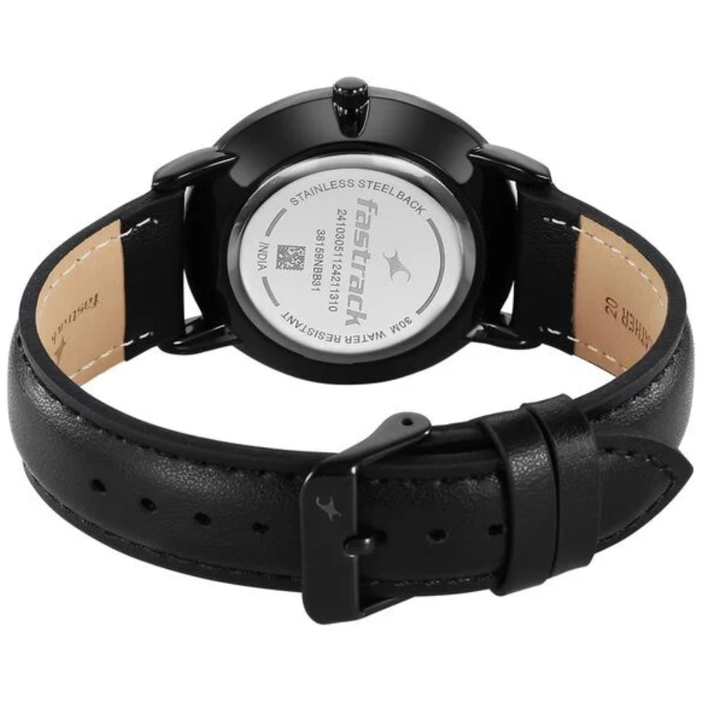 Fastrack Stunners X Black Men's Watch 38159NL01