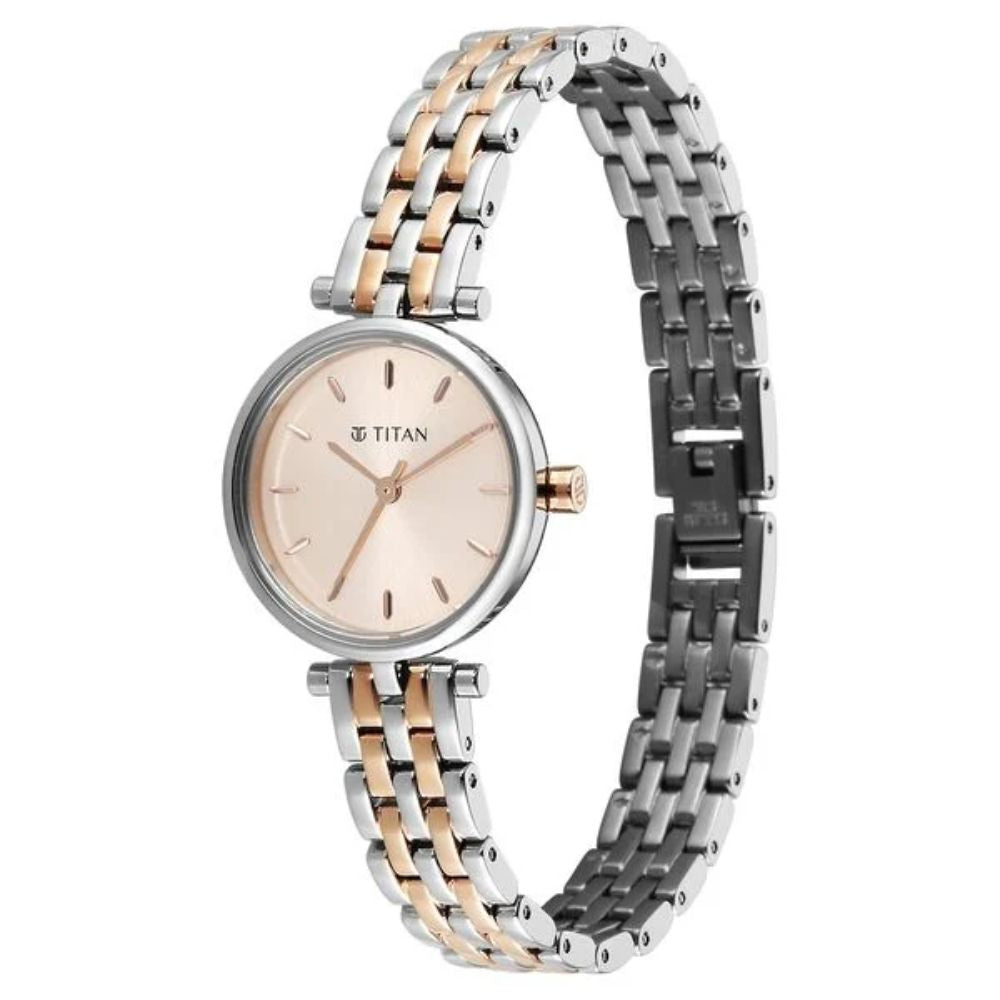 Titan Workday Edit Pink Women's Watch 95397KM01