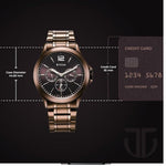 Titan Analog Brown Men Watch 1698QM02