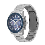Titan Octane Fashion Accendo Chronograph Knurled Bezel & Lume Hands Men's Watch 90239KM01