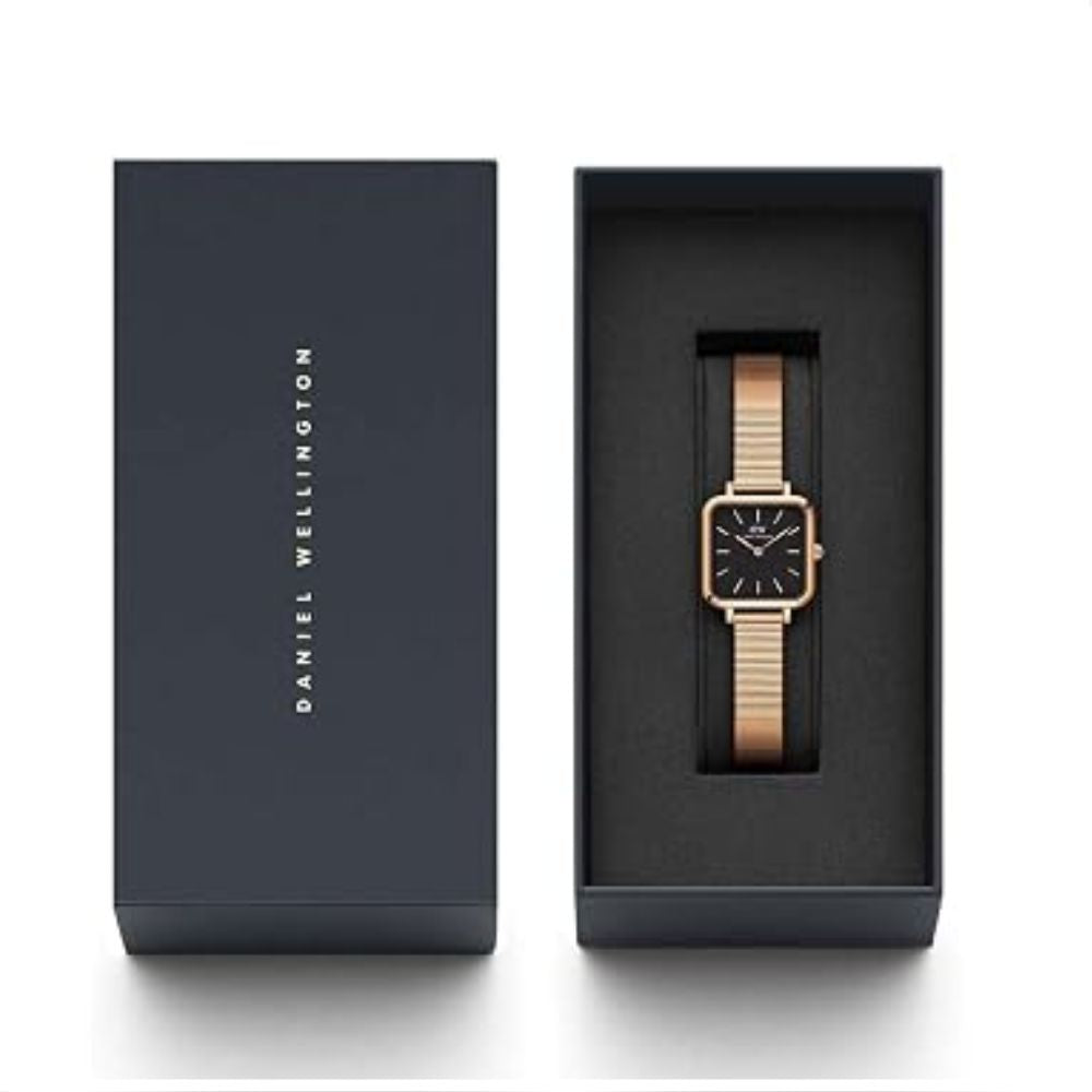 Daniel Wellington Quadro Rose Gold Women's Watch DW00100518