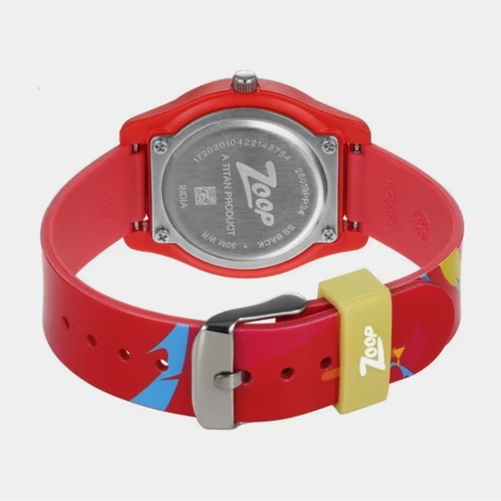 Zoop Unisex Analogue Watch with Dial - NR26019PP34W