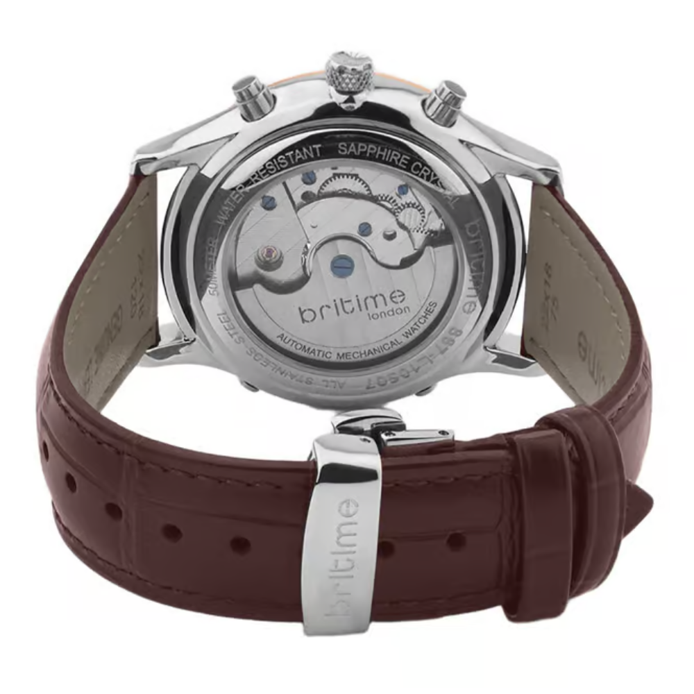 Britime Celestial Silver Men's Watch 867-L30308