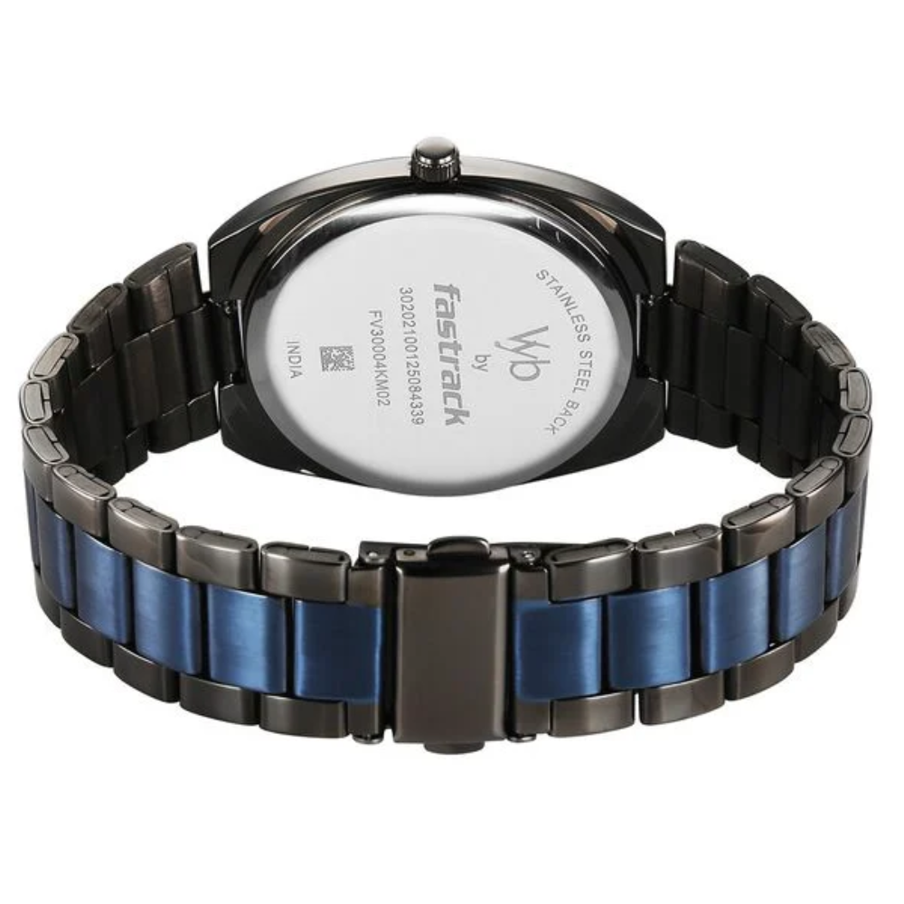 Fastrack Vyb Aviator Blue Dial Men's Watch FV30004KM02W
