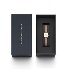 Daniel Wellington Quadro Analog Champagne Rose Gold Women's Watch DW00100651K