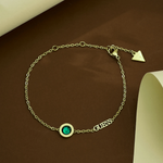 GUESS Steel Gold-Plated Bracelet Jewellery UBB02246YGEML