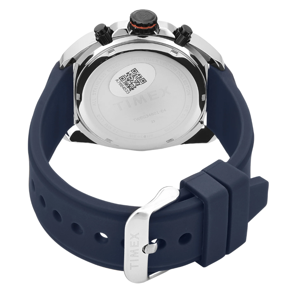 TIMEX Blue Orange Men's Watch TWEG34801