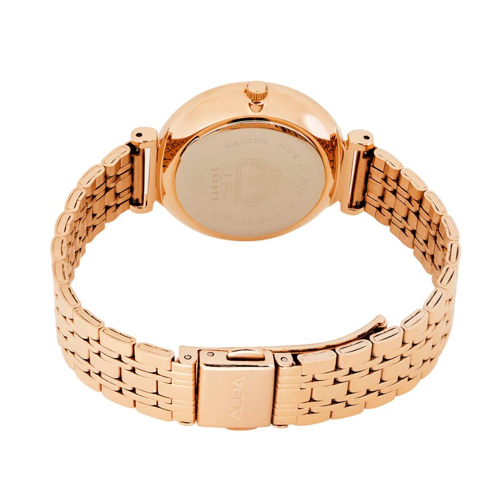 ALBA Fashion Rose Gold Dial Women's Watch AH7BV6X1