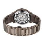 Titan See-Through Skeletal Copper Brown Men's Watch 90220QM01