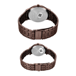TIMEX Trendline Brown Pair's Watch TW00PR364
